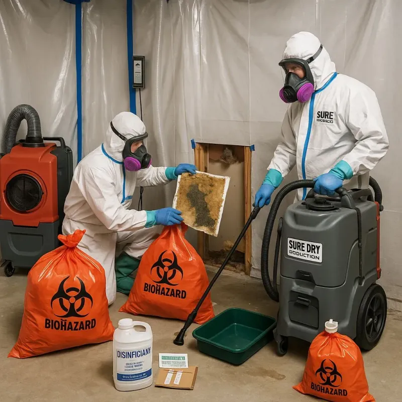 Contaminated Water Handling Protocols process in Ridley Park, PA