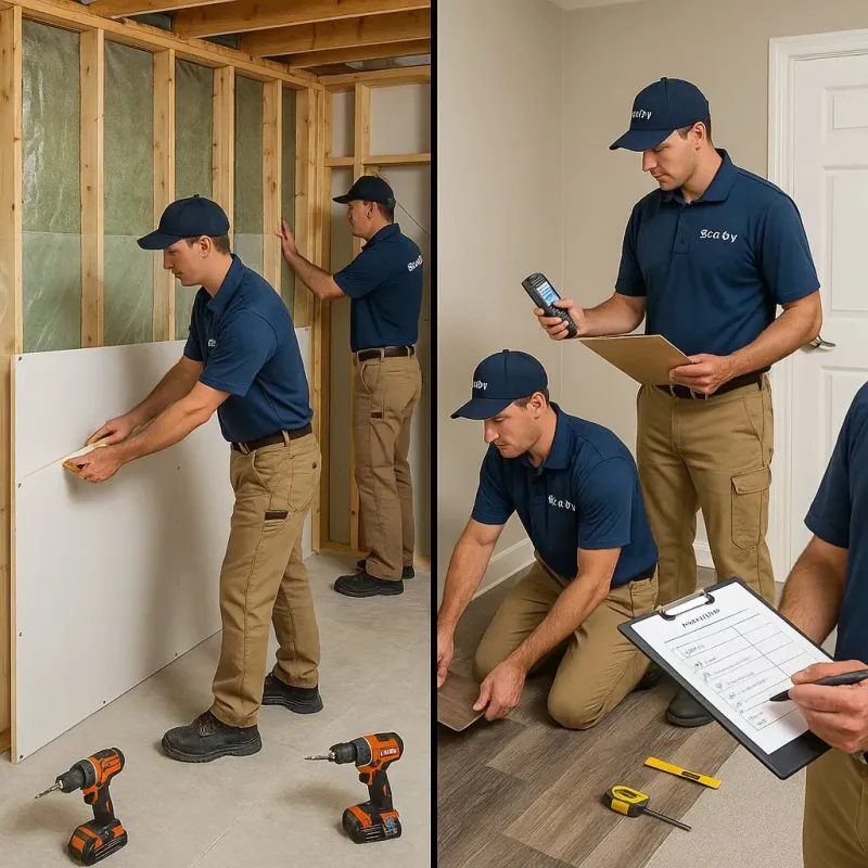 Repairs and Reconstruction process in Ridley Park, PA